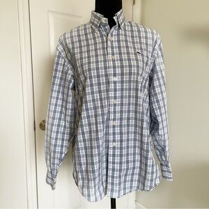 VINEYARD VINES Plaid Button Down Whale Shirt Men’s Small